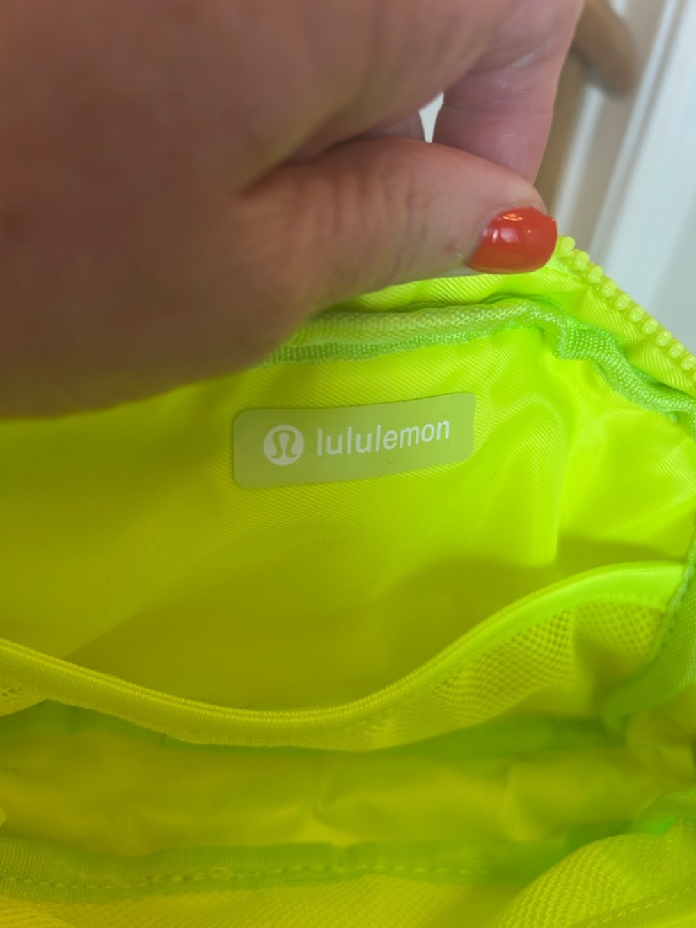 lululemon athletica Neon Lime Crossbody Belt Bag - Picture 4 of 7